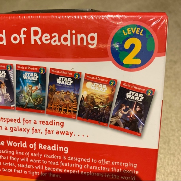 Star Wars World of Reading Level 2 Set of 6 Books K to Grade 2 Luke Rey NEW - Picture 8 of 8